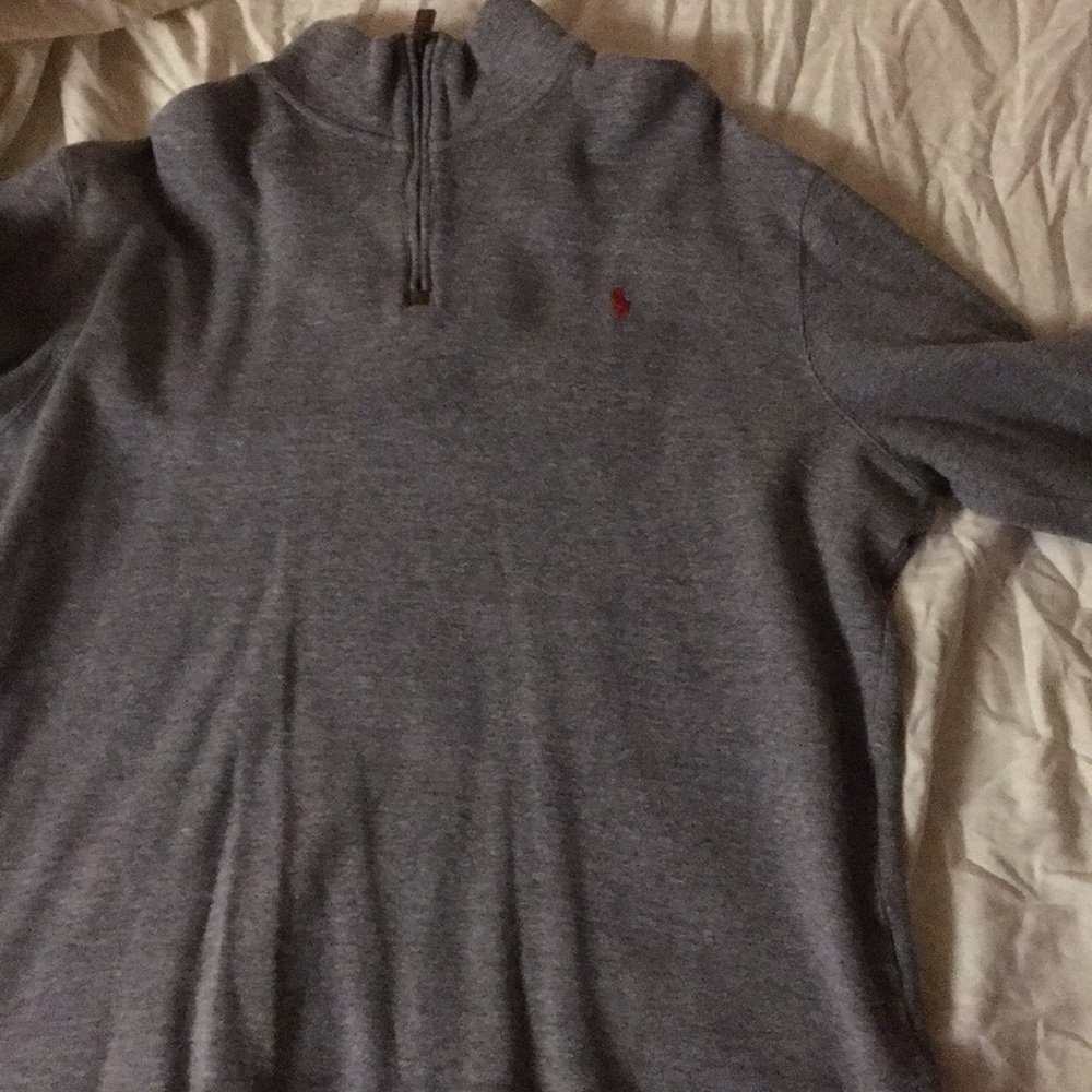 Polo 1/4 zip sweater